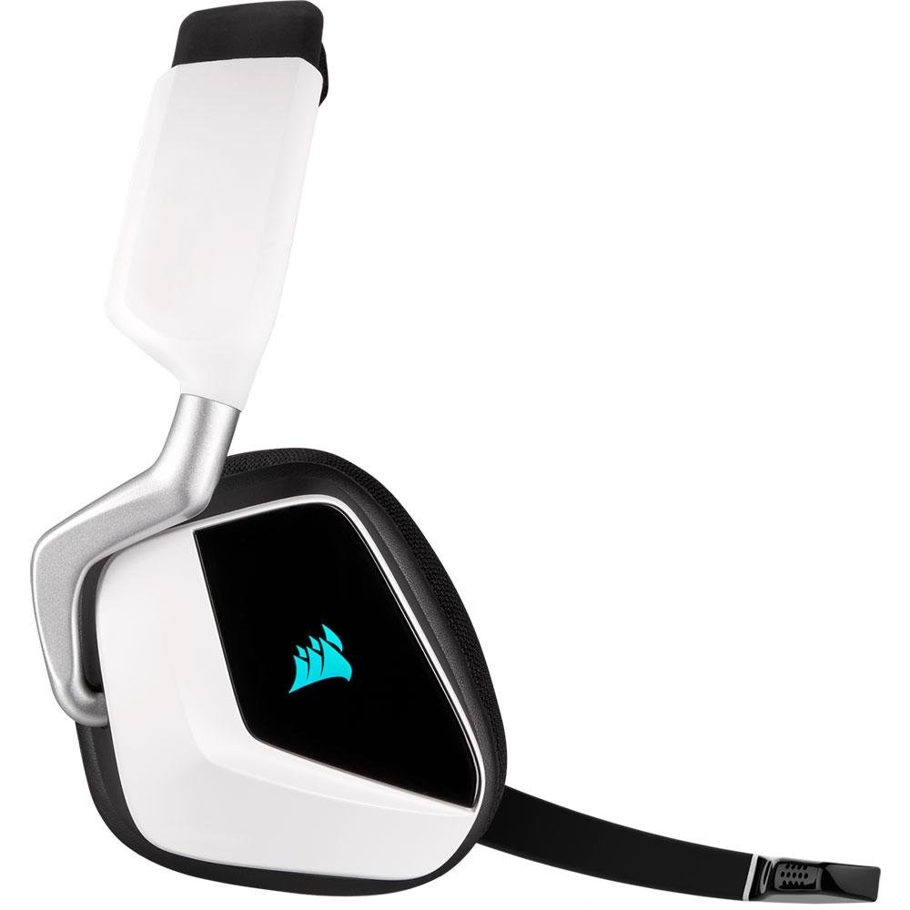 Headset Gamer Corsair Void Elite Wireless, RGB, 7.1 Surround, Drivers 50mm, Branco - CA-9011202-NA - view 3