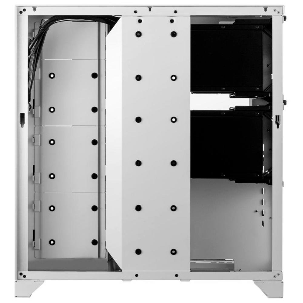 Gabinete Gamer Lian Li PC-O11D XL ROG, Full Tower, RGB, Lateral e Frontal em Vidro Temperado, Sem FANs, Branco - PC-011 DYNAMIC O11DXL-W