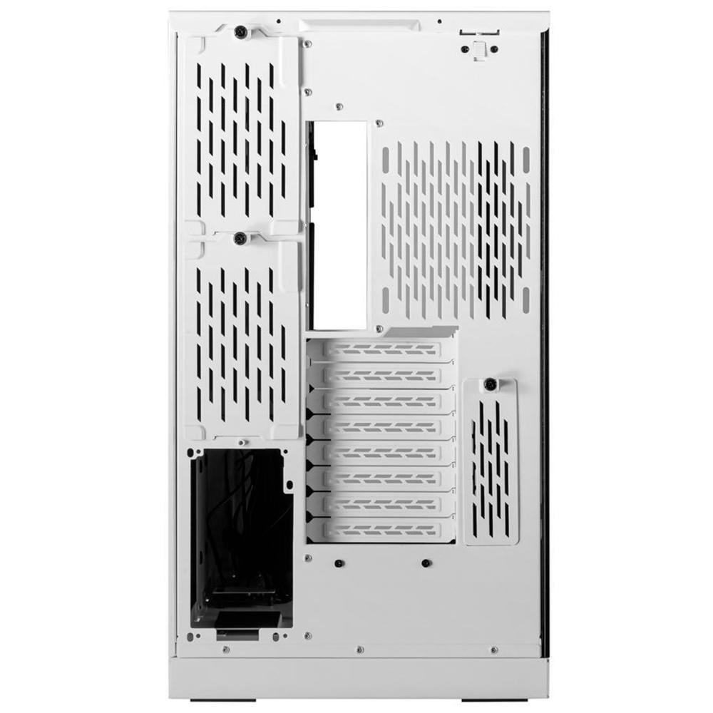Gabinete Gamer Lian Li PC-O11D XL ROG, Full Tower, RGB, Lateral e Frontal em Vidro Temperado, Sem FANs, Branco - PC-011 DYNAMIC O11DXL-W