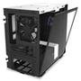 Gabinete Gamer NZXT H210i, Mid Tower, RGB, com FAN, Lateral em Vidro, Branco - CA-H210I-W1