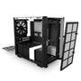 Gabinete Gamer NZXT H210i, Mid Tower, RGB, com FAN, Lateral em Vidro, Branco - CA-H210I-W1