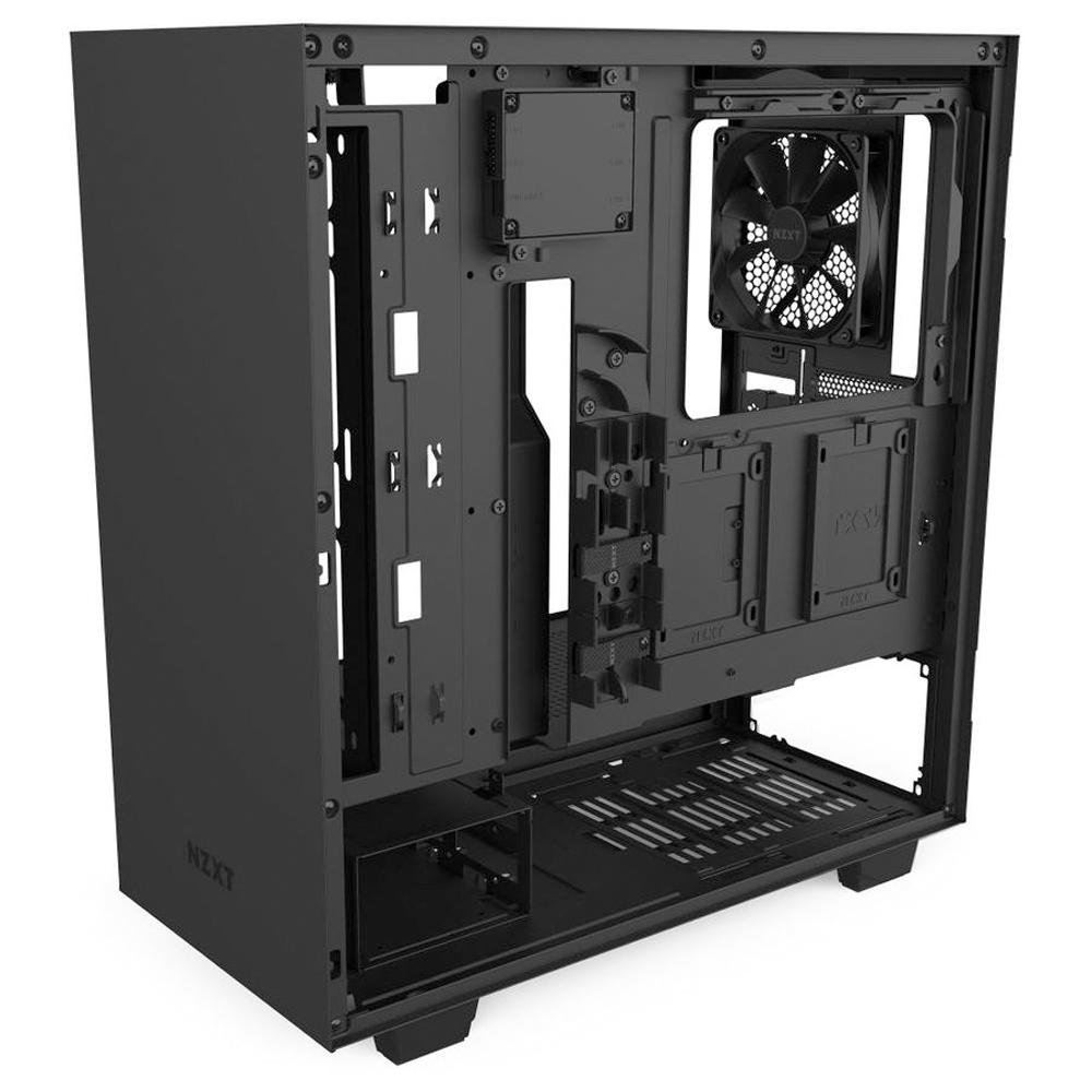 Gabinete Gamer NZXT H510i, Mid Tower, RGB, com FAN, Lateral em Vidro - CA-H510I-B1 - view 3