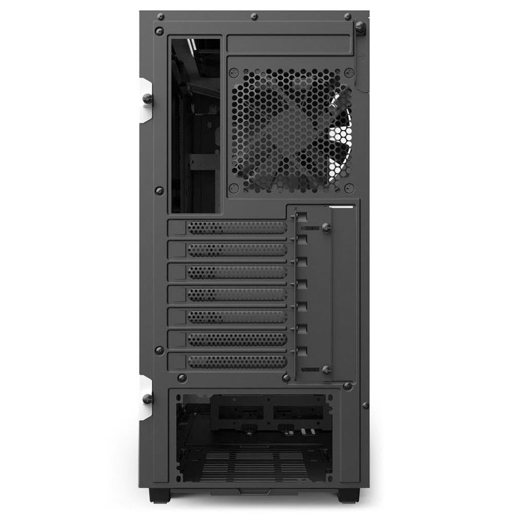 Imagem 7 de 7 do produto Gabinete Gamer NZXT H510, Mid Tower, com FAN, Lateral em Vidro, Branco - CA-H510B-W1