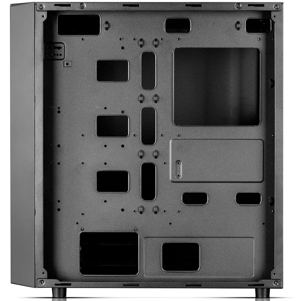 Imagem 5 de 6 do produto Gabinete Gamer Deepcool E-Shield, Mid Tower, com FAN, Lateral em Vidro - DP-ATX-E-SHIELD