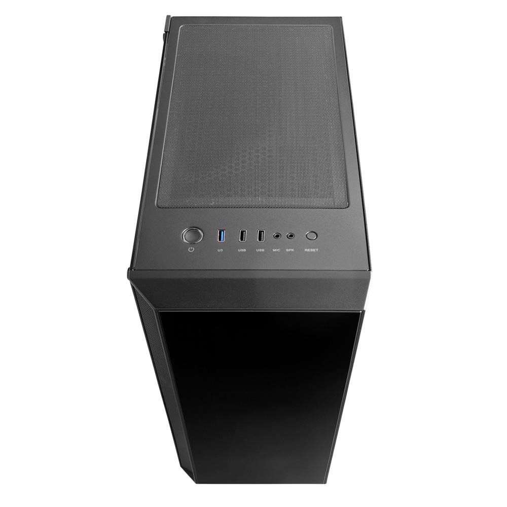 Imagem 12 de 12 do produto Gabinete Gamer Redragon Grapple, Mid Tower, ATX, RGB, Lateral em Vidro, Sem FANs, Preto - GC-607BK