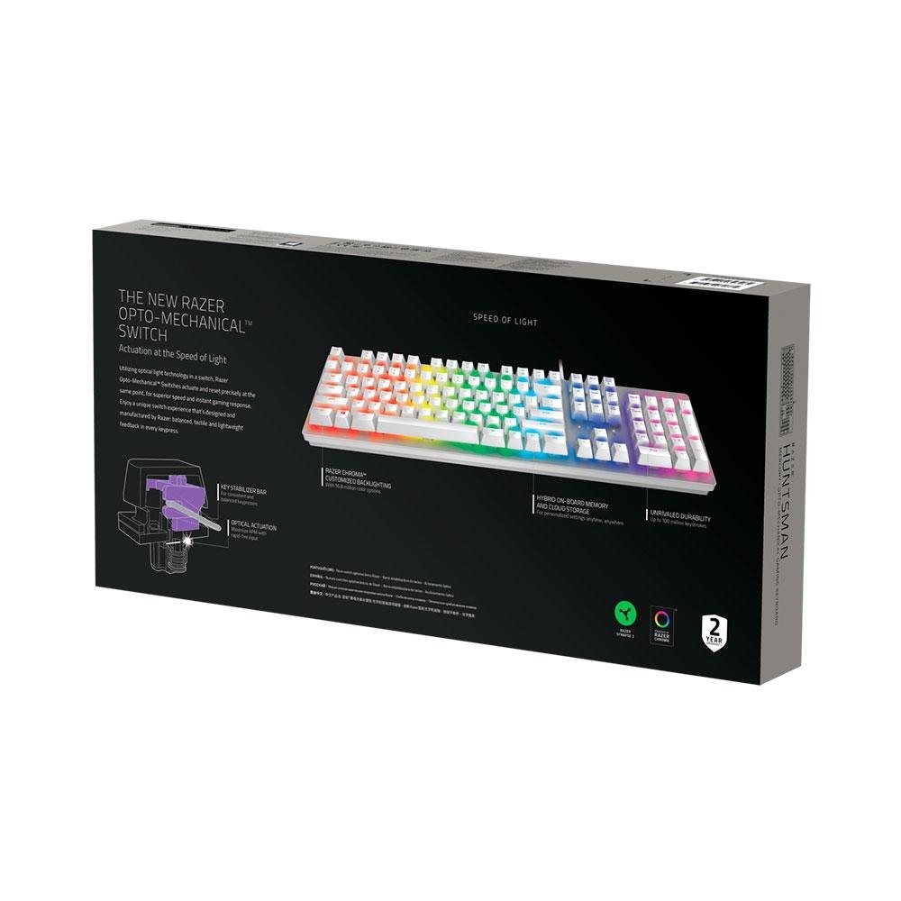 Teclado Óptico-Mecânico Gamer Razer Huntsman, Chroma, Razer Switch