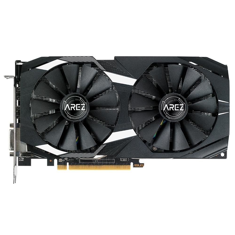 Placa de Vídeo Asus Arez Dual AMD Radeon RX 580 OC Edition, 8GB, GDDR5 - AREZ-DUAL-RX580-O8G Placa de Vídeo Asus Arez Dual AMD Radeon RX 580 OC Edition, 8GB, GDDR5 - AREZ-DUAL-RX580-O8G