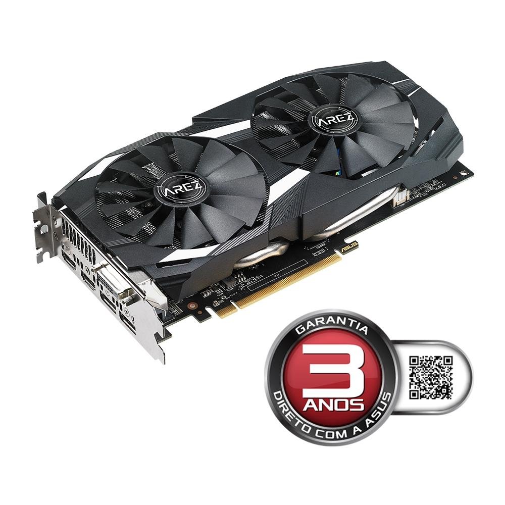 Imagem 12 de 14 do produto Placa de Vídeo Asus Arez Dual AMD Radeon RX 580 OC Edition, 8GB, GDDR5 - AREZ-DUAL-RX580-O8G