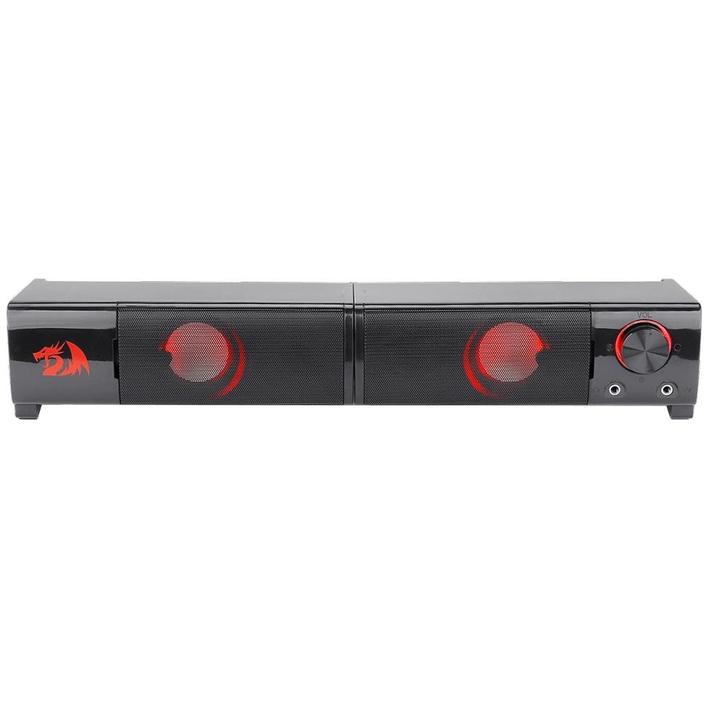 Caixa de Som Gamer Redragon Orpheus, LED, P2 - GS550 Caixa de Som Gamer Redragon Orpheus, LED, P2 - GS550
