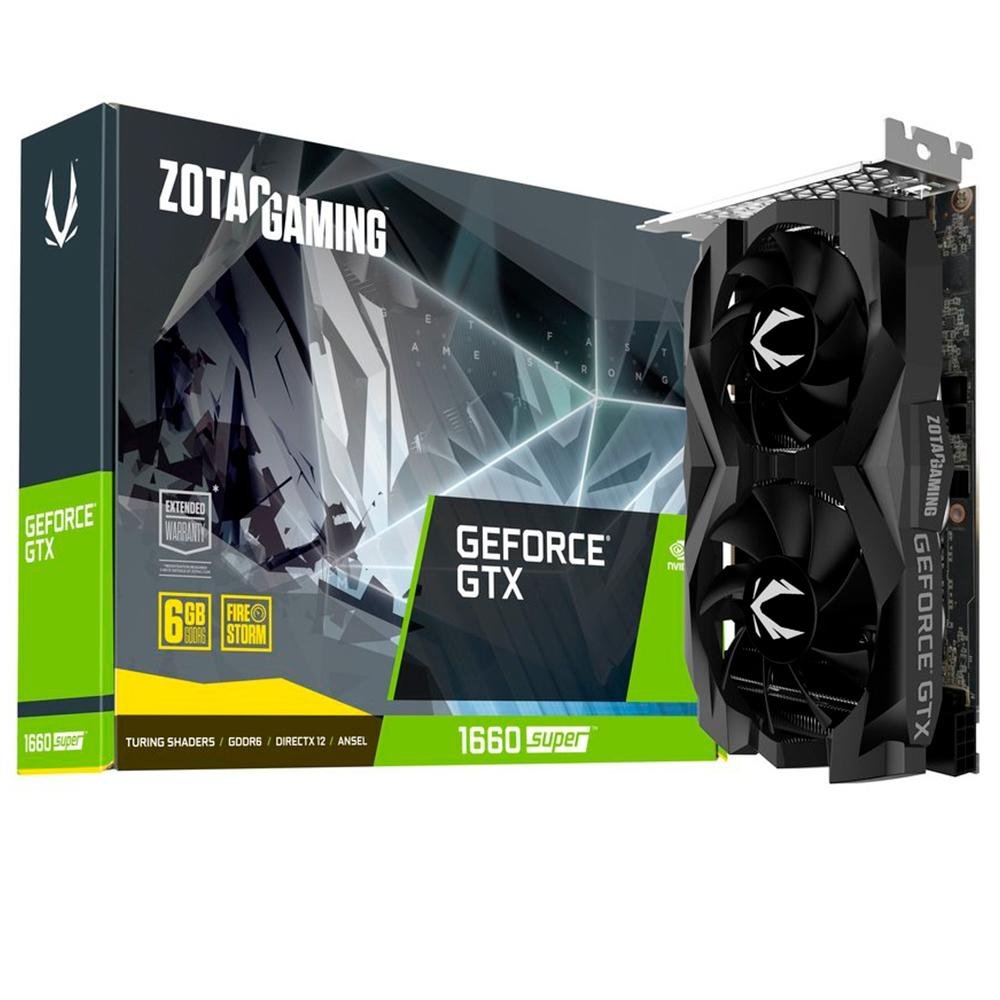 [中古] ZOTAC NVIDIA GeForce GTX1660 Placa de Vídeo GTX 1660 Zotac Gaming | KaBuM!