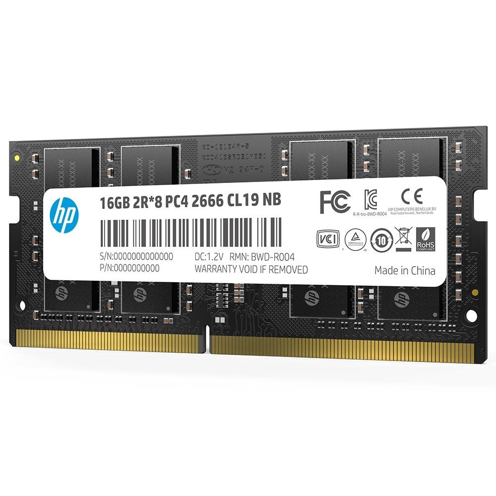 Imagem 2 de 3 do produto Memória HP S1, 16GB, 2666Mhz, DDR4, CL19 - 7EH99AA#ABM