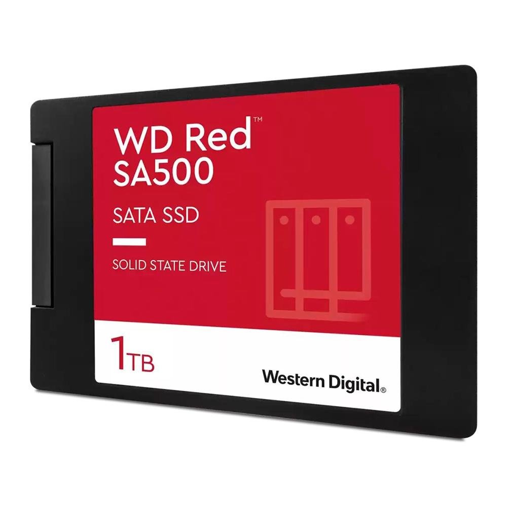 SSD SanDisk SA500 NAS, SATA, 1TB, 2.5", Leitura: 560MB/s e Gravação: 530MB/s, Preto - WDS100T1R0A SSD SanDisk SA500 NAS, SATA, 1TB, 2.5", Leitura: 560MB/s e Gravação: 530MB/s, Preto - WDS100T1R0A