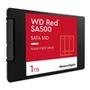 SSD SanDisk SA500 NAS, SATA, 1TB, 2.5", Leitura: 560MB/s e Gravação: 530MB/s, Preto - WDS100T1R0A