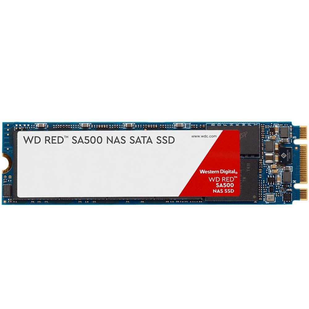 SSD 500 GB WD Red SA500 NAS, M.2 2280, Leitura: 560MB/s e Gravação