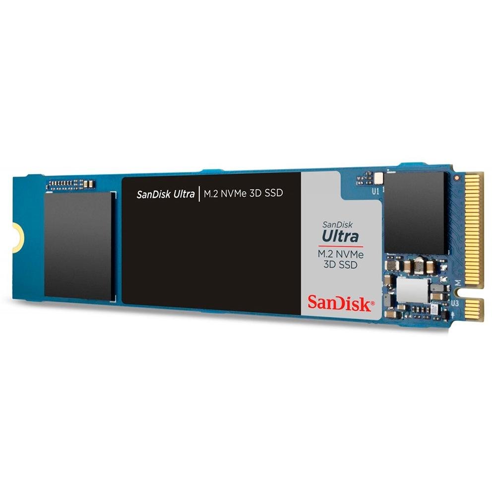 SSD 1 TB SanDisk Ultra, M.2 NVMe 3D, M.2, PCIe, NVMe, Leitura