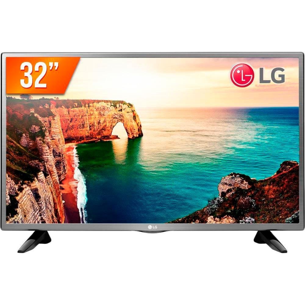 TV LG 32 Polegadas LED, Conversor Digital, 2 HDMI, 1 USB, Virtual