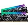 Memória RAM XPG Spectrix D41 RGB, 16GB (2x8GB), 3200MHz, DDR4, CL16, Preto - AX4U320038G16A-DT41