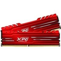 Memória XPG Gammix D10, 16GB (2x8GB), 2666Hz, DDR4, CL16, Vermelho
