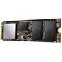 SSD XPG SX8200 Pro, 512GB, M.2, PCIe, NVMe, Leitura: 3500MB/s e Gravação: 2300MB/s, Preto - ASX8200PNP-512GT-C