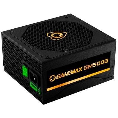 Fonte Gamemax GM500G, 500W, 80 Plus Gold, Semi-Modular - GM500G