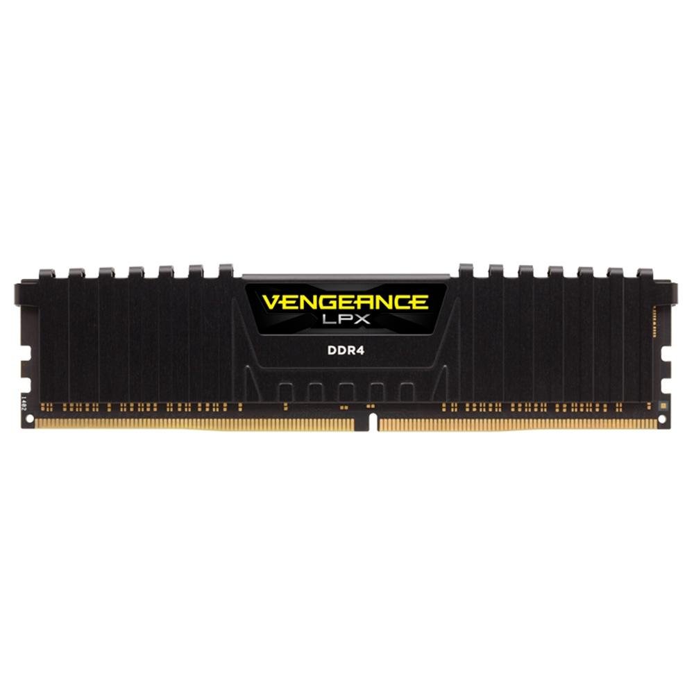 Memória RAM Corsair Vengeance LPX, 32GB (2x16GB) 3200Mhz DDR4 CL16 Black - CMK32GX4M2E3200C16 Memória RAM Corsair Vengeance LPX, 32GB (2x16GB) 3200Mhz DDR4 CL16 Black - CMK32GX4M2E3200C16
