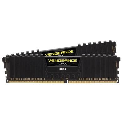 A memória Vengeance LPX foi projetada para overclocking de alto desempenho. O dissipador de calor é feito de alumínio puro para uma dissipação de calo
