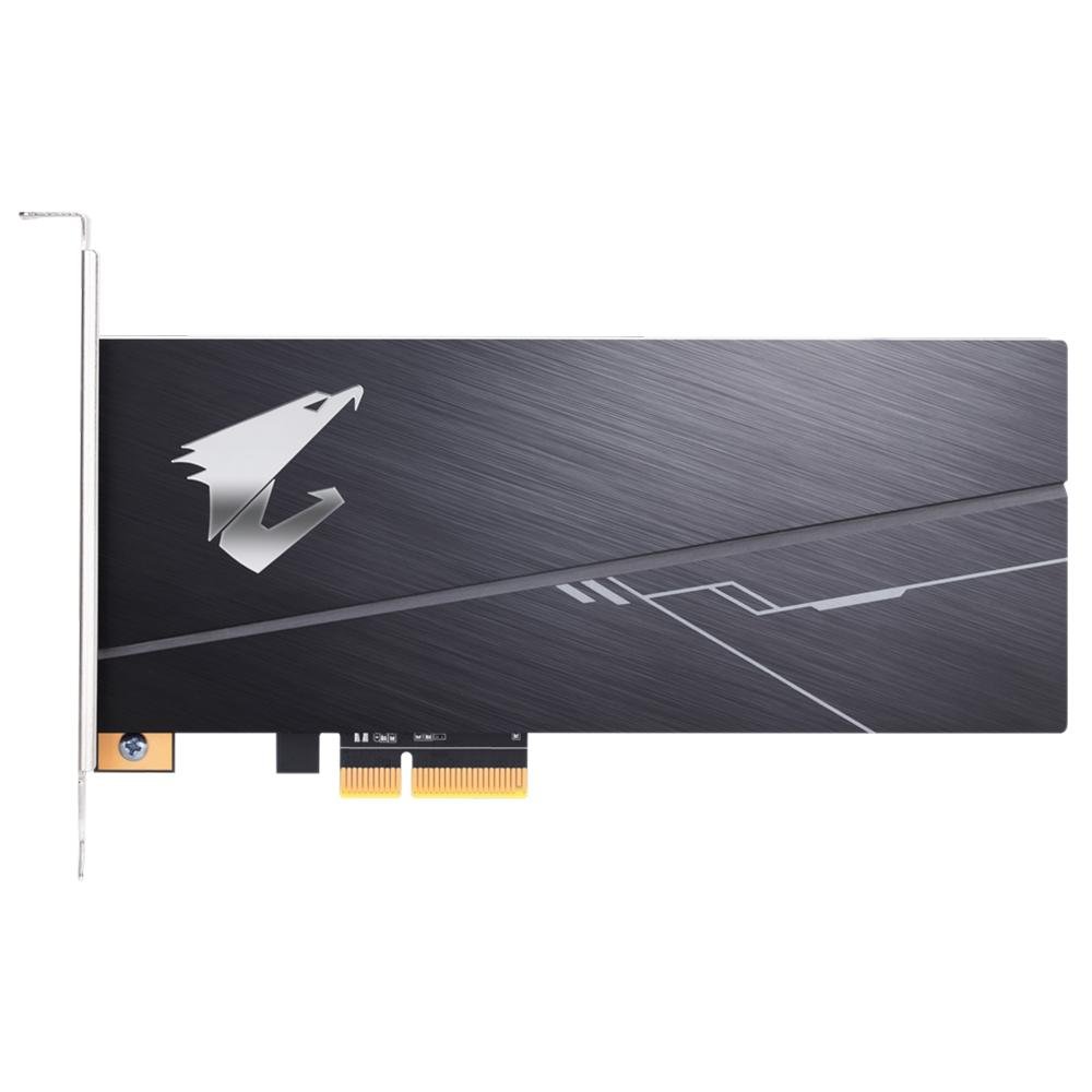 Imagem 6 de 7 do produto SSD Aorus RGB AIC, 1TB, PCIe, NVMe, Leituras: 3480Mb/s e Gravações: 3080Mb/s - GP-ASACNE2100TTTDR