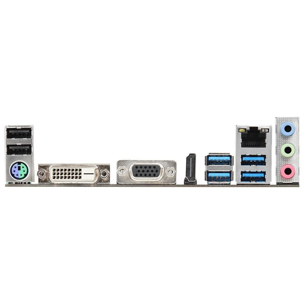 Placa-Mãe ASRock B450M-HDV R4.0, AMD AM4, Micro ATX, DDR4, Preto - 90-MXB9N0-A0UAYZ Placa-Mãe ASRock B450M-HDV R4.0, AMD AM4, Micro ATX, DDR4, Preto - 90-MXB9N0-A0UAYZ