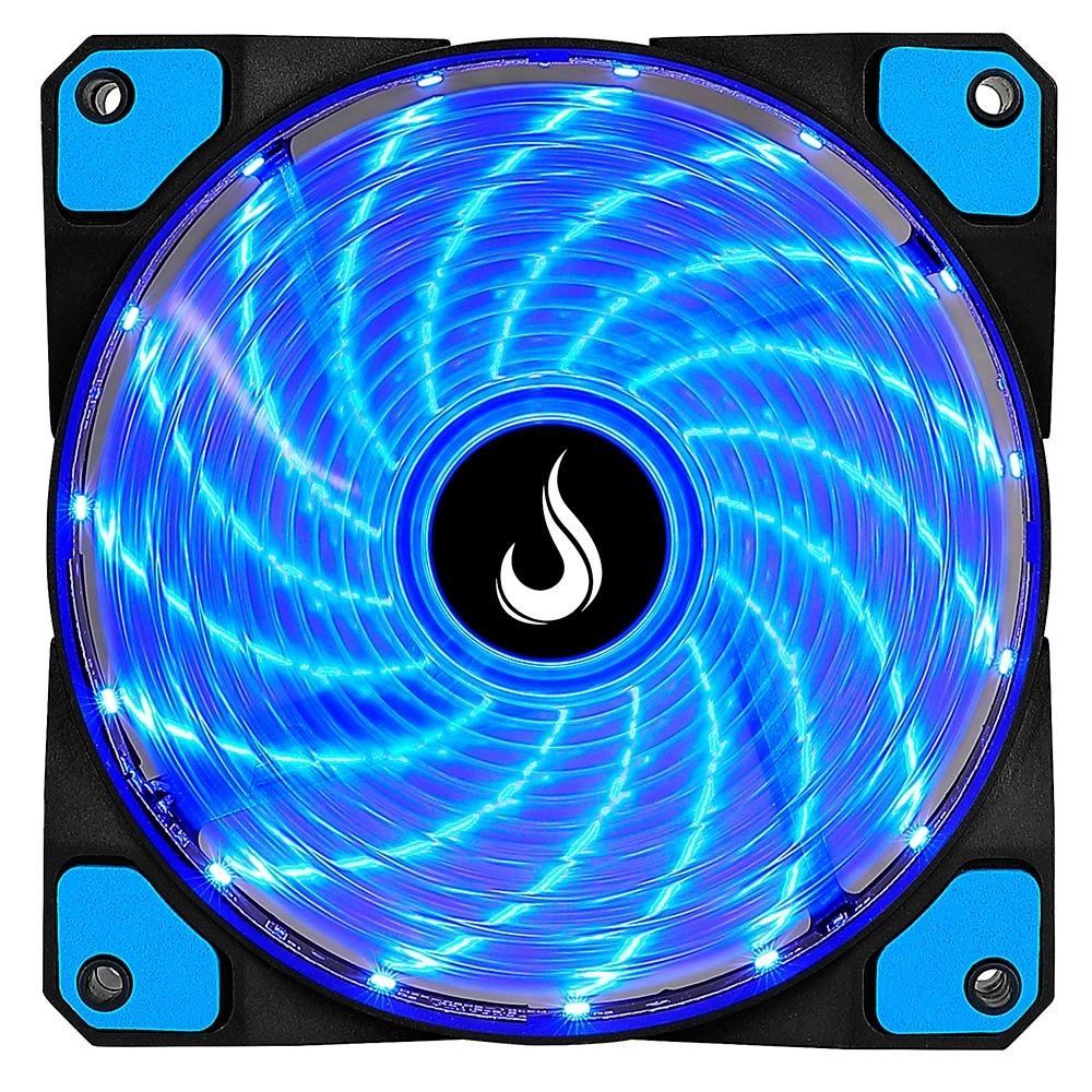 Ventoinha Rise Mode Wind W1, 120mm, LED Azul, Preto - RM-WN-01-BB - view 6
