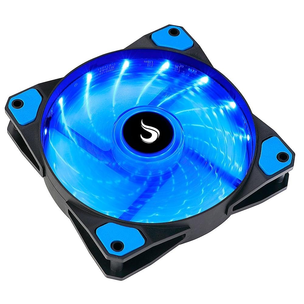 Ventoinha Rise Mode Wind W1, 120mm, LED Azul, Preto - RM-WN-01-BB - view 8