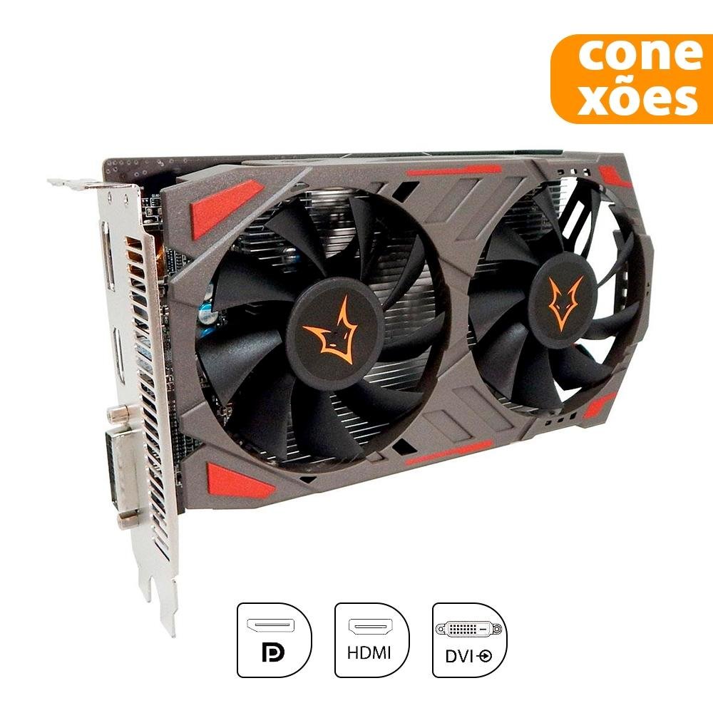 Placa de Vídeo Husky Gaming AMD Radeon RX560, 4GB, GDDR5