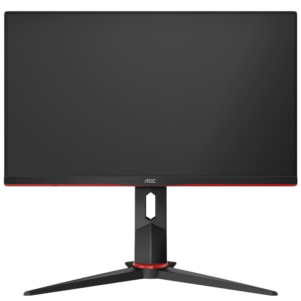 Imagem 4 de 10 do produto Monitor Gamer AOC Hero 23,8" Full HD, Wide, 144 Hz, 1ms, FreeSync, HDMI e DP, IPS, Ajuste de Altura, Preto - 24G2/BK