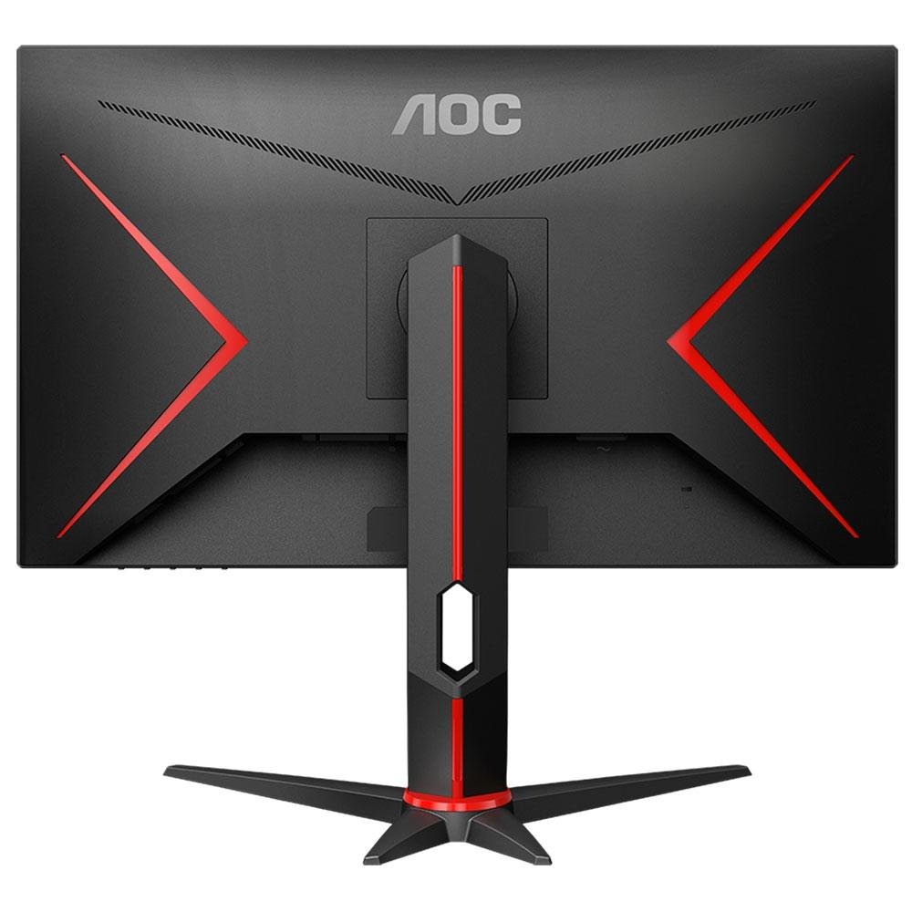 Imagem 10 de 10 do produto Monitor Gamer AOC Hero 27 Full HD, Wide, 144 Hz, 1ms, IPS, HDMI e VGA, G-Sync, Ajuste de Ângulo - 27G2/BK