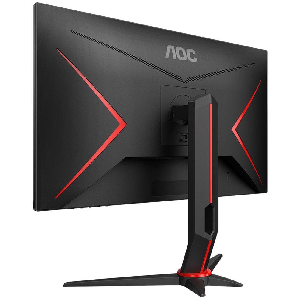 Imagem 8 de 10 do produto Monitor Gamer AOC Hero 27 Full HD, Wide, 144 Hz, 1ms, IPS, HDMI e VGA, G-Sync, Ajuste de Ângulo - 27G2/BK