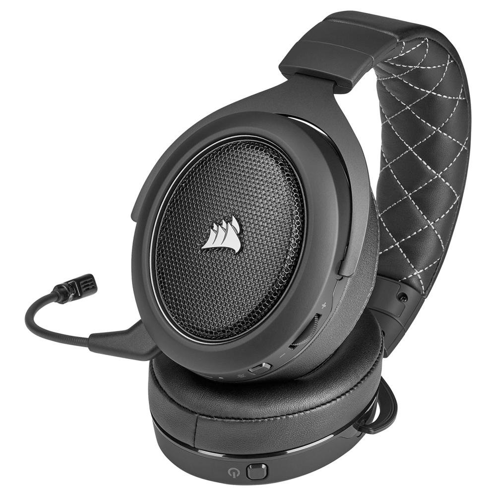 Imagem 3 de 8 do produto Headset Gamer Corsair HS70 PRO Wireless, 7.1 Surround, Drivers 50mm, Preto - CA-9011211-NA