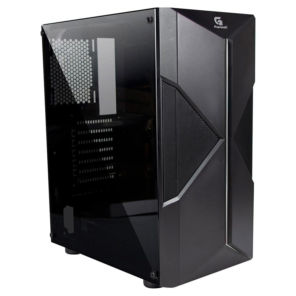 Imagem 2 de 6 do produto Gabinete Gamer Fortrek Holt, Mid Tower, RGB, Lateral em Acrílico - 70571