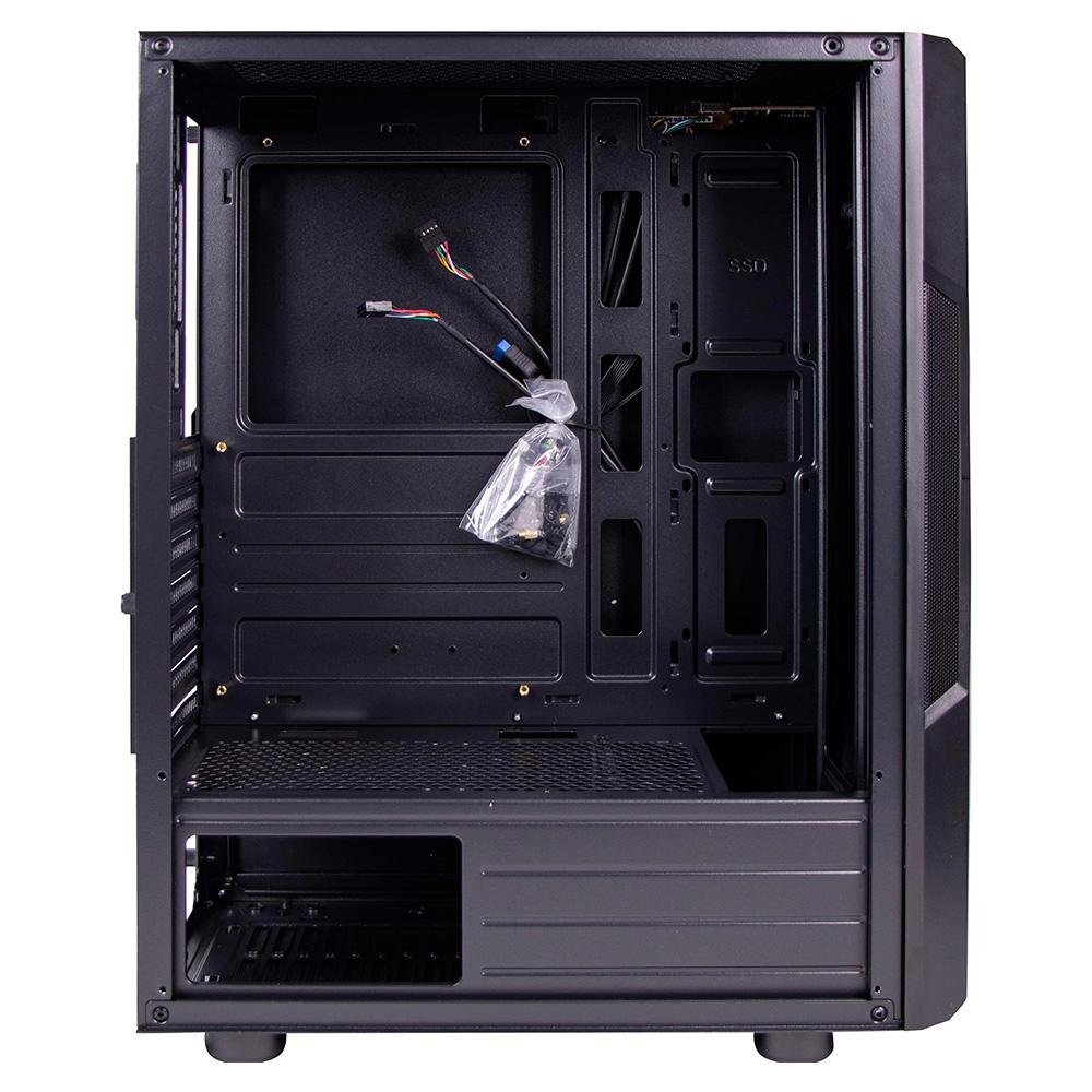 Imagem 5 de 6 do produto Gabinete Gamer Fortrek Holt, Mid Tower, RGB, Lateral em Acrílico - 70571