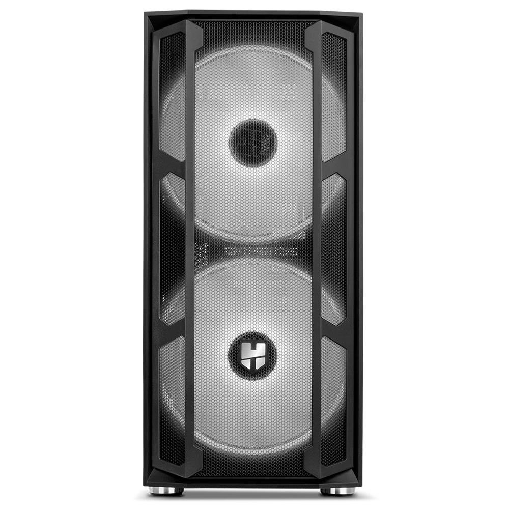 Gabinete Gamer Nox Hummer Nova, Mid Tower, ARGB, com FAN, Lateral em Vidro - NXHUMMERNOVA Gabinete Gamer Nox Hummer Nova, Mid Tower, ARGB, com FAN, Lateral em Vidro - NXHUMMERNOVA