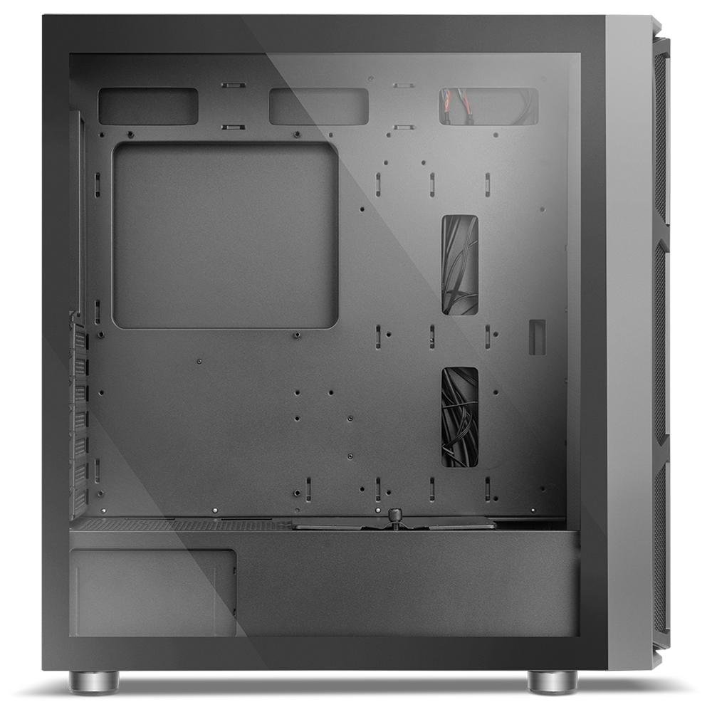Imagem 13 de 15 do produto Gabinete Gamer Nox Hummer Nova, Mid Tower, ARGB, com FAN, Lateral em Vidro - NXHUMMERNOVA