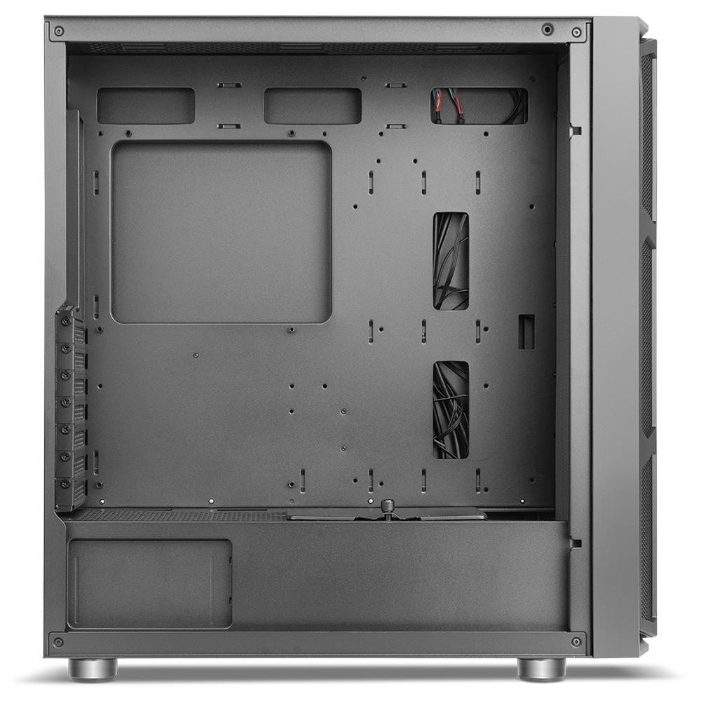 Imagem 14 de 15 do produto Gabinete Gamer Nox Hummer Nova, Mid Tower, ARGB, com FAN, Lateral em Vidro - NXHUMMERNOVA