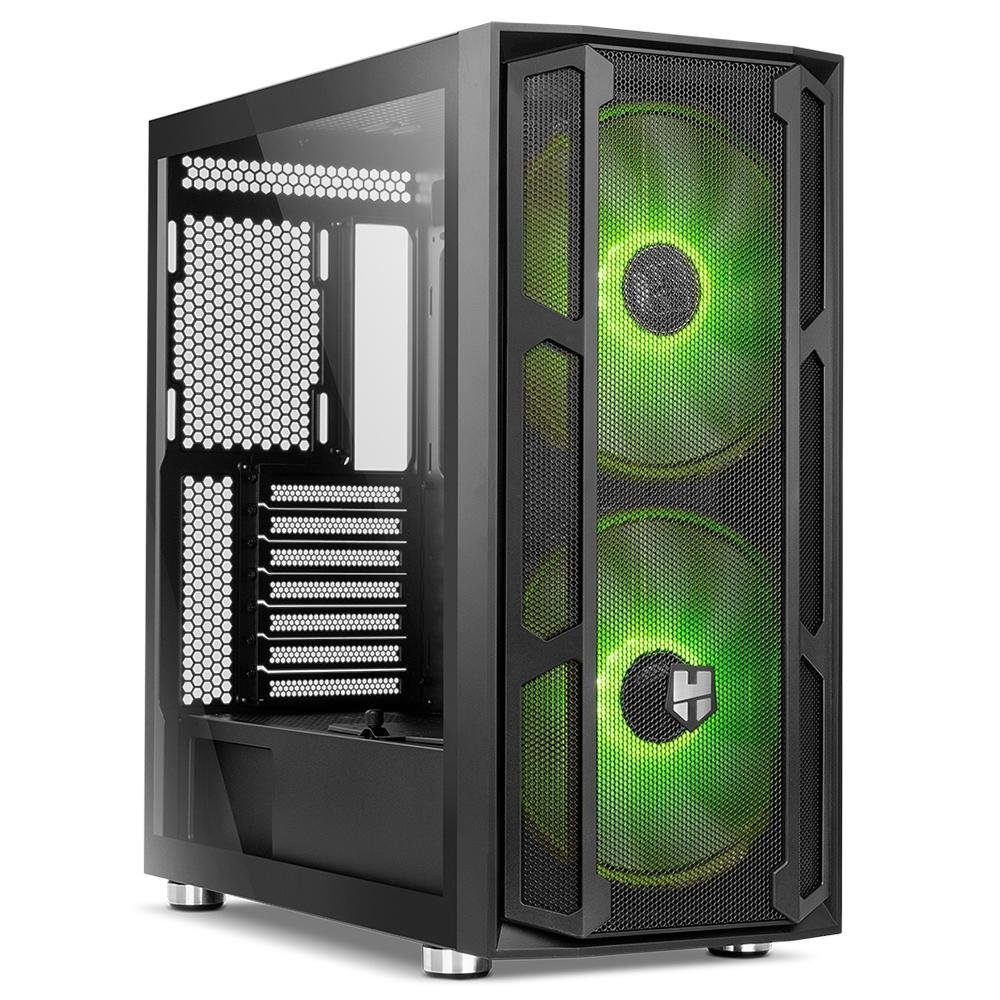 Gabinete Gamer Nox Hummer Nova, Mid Tower, ARGB, com FAN, Lateral em Vidro - NXHUMMERNOVA Gabinete Gamer Nox Hummer Nova, Mid Tower, ARGB, com FAN, Lateral em Vidro - NXHUMMERNOVA