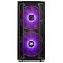 Gabinete Gamer Nox Hummer Nova, Mid Tower, ARGB, com FAN, Lateral em Vidro - NXHUMMERNOVA