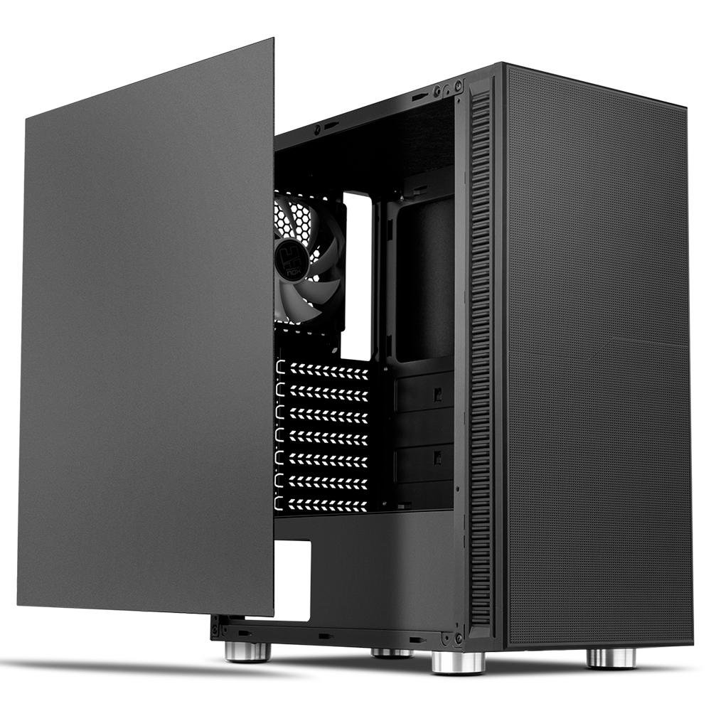 Imagem 3 de 17 do produto Gabinete Nox Hummer Void, Mid Tower, com FAN - NXHUMMERVOID