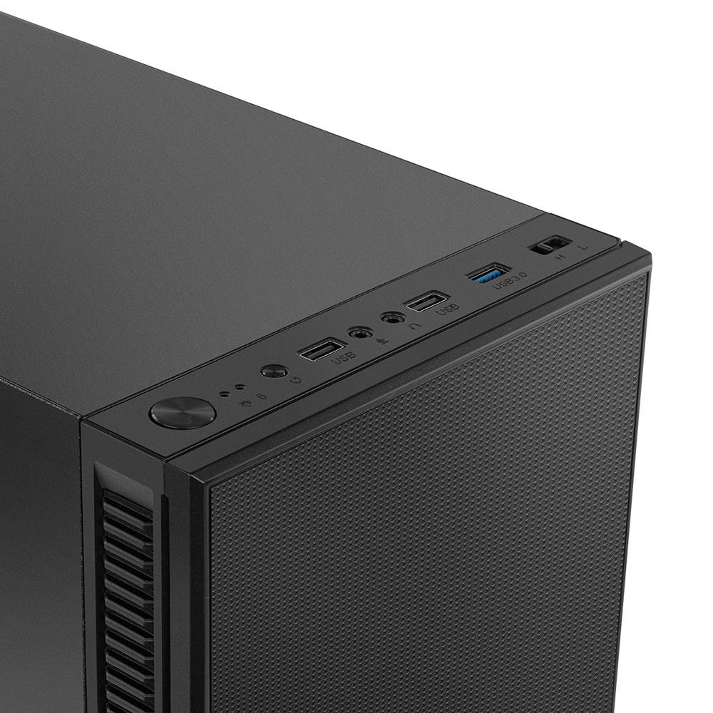 Imagem 16 de 17 do produto Gabinete Nox Hummer Void, Mid Tower, com FAN - NXHUMMERVOID