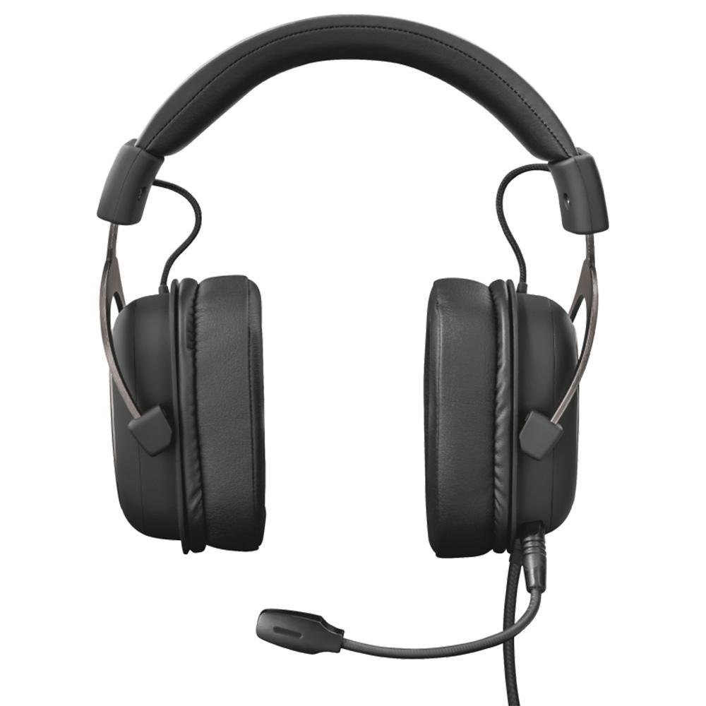 Headset Gamer Trust GXT 414 Zamak Premium, Drivers 53mm, P3, PC, Xbox One, PS4, Nintendo Switch, PS5, Xbox Series X, Preto - 23310 Headset Gamer Trust GXT 414 Zamak Premium, Drivers 53mm, P3, PC, Xbox One, PS4, Nintendo Switch, PS5, Xbox Series X, Preto - 23310