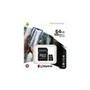 Cartão de memória Kingston microSD de 64GB Canvas Select Plus - 100MB/s - Classe 10 com adaptador SD - SDCS2/64GB