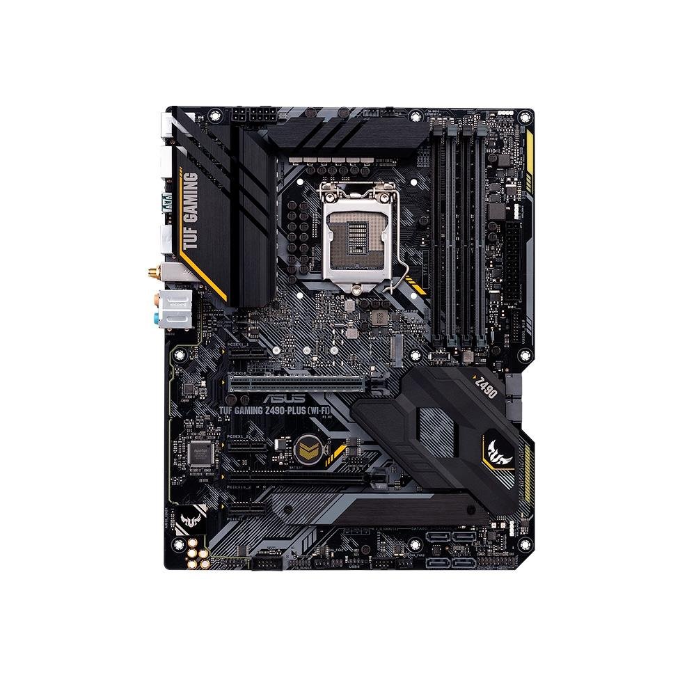 Placa Mãe Asus TUF Gaming Z490-Plus Wi-Fi, Intel LGA 1200, ATX