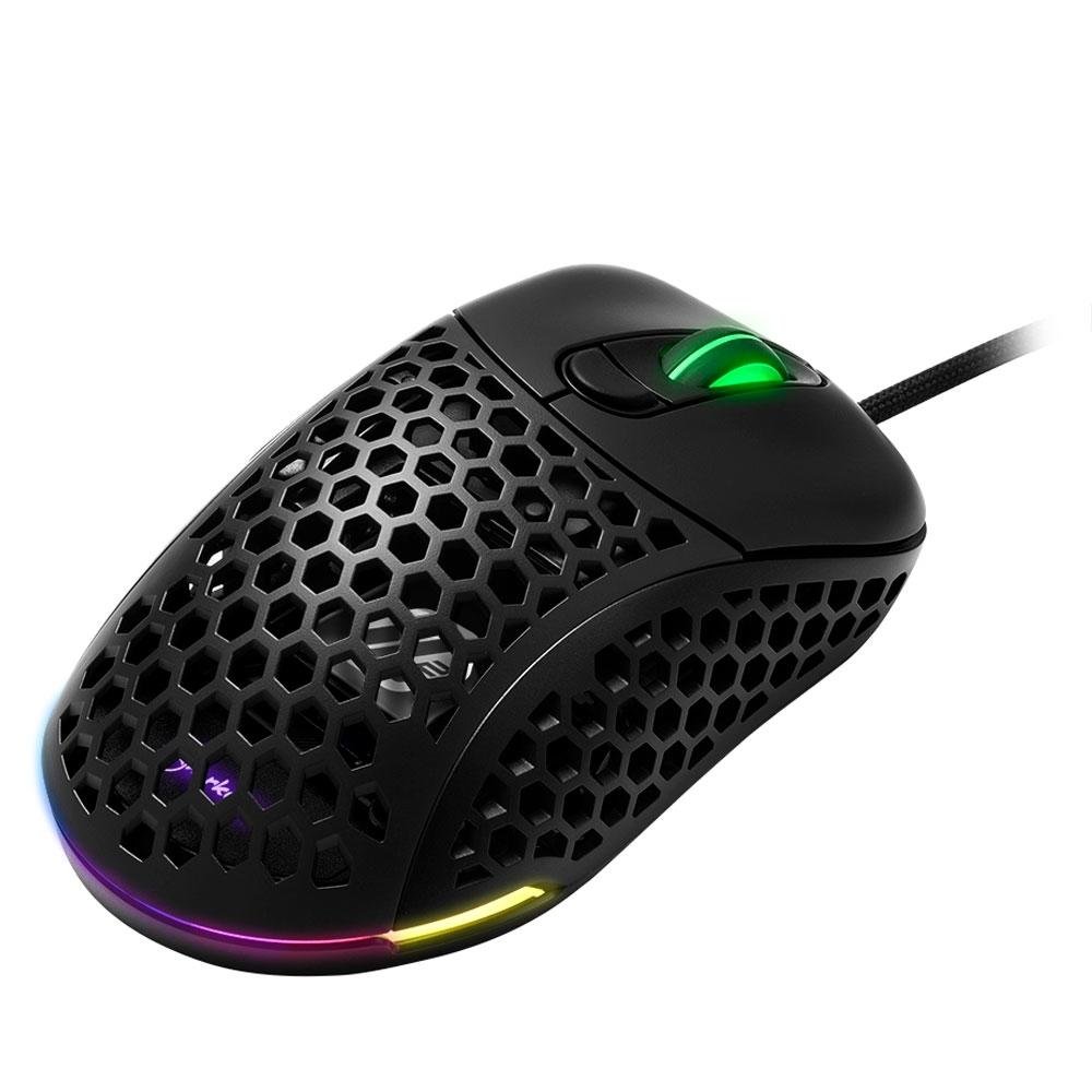 Imagem 5 de 8 do produto Mouse Gamer Sharkoon Light2 200, RGB, 6 Botões, 16000DPI - Light2 200