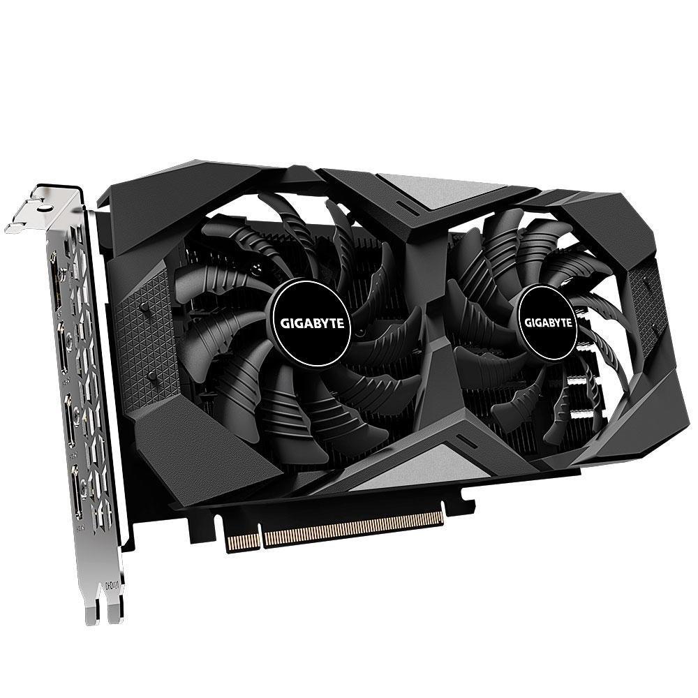 Placa de Vídeo Gigabyte NVIDIA GeForce GTX 1650 WindForce 4G, 4GB, GDDR5 - GV-N1650WF2-4GD Placa de Vídeo Gigabyte NVIDIA GeForce GTX 1650 WindForce 4G, 4GB, GDDR5 - GV-N1650WF2-4GD