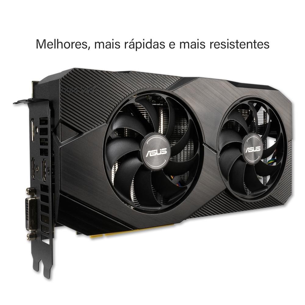 Placa de Vídeo Asus NVIDIA GeForce RTX2060 |KaBuM!